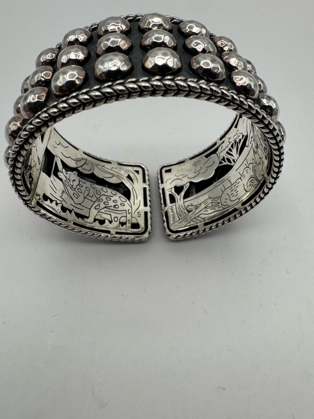 JAI Sterling Silver Cuff Bracelet